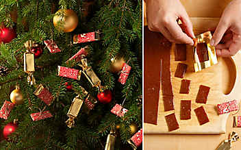 Karamell-Zuckerln für den Christbaum - (c) Foto: Eisenhut & Mayer Karamell-Zuckerln für den Christbaum