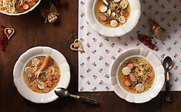 Salzburger Mettensuppe - (c) Foto: Eisenhut & Mayer Salzburger Mettensuppe