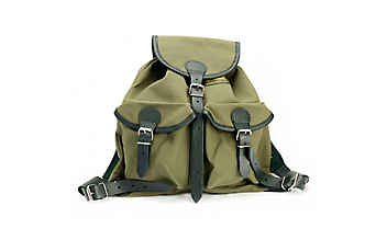 Rucksack aus Segelleinen Rucksack aus Segelleinen