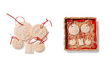 Christbaumschmuck-Set aus Anisteig Christbaumschmuck Hausruckviertel