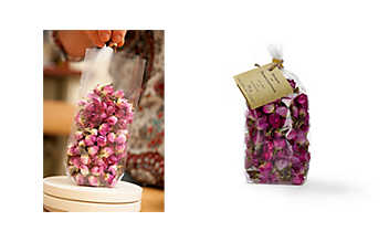 Getrocknete Rosenknospen Getrocknete Rosenknospen