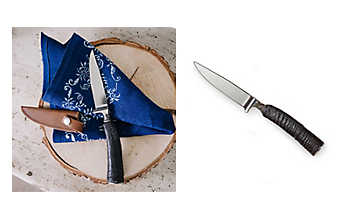 Jagdmesser mit Gamshorngriff Jagdmesser mit Gamshorngriff