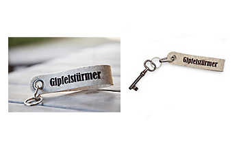 Schlüsselanhänger Gipfelstürmer Schlüsselband Gipfelstürmer