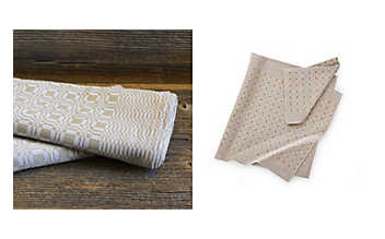 Geschirrtuch-Set aus Zwilch Geschirrtuch-Set aus Zwilch