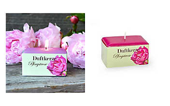 Duftkerze Pfingstrose Duftkerze Pfingstrose