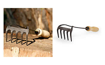 Geschmiedeter Handrechen Geschmiedeter Handrechen