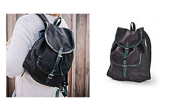 Rucksack aus steirischem Loden Rucksack aus Loden