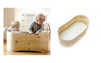 Zirbenbettchen fürs Baby Zirbenbettchen fürs Baby