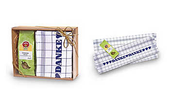 Geschenkbox Danke mit Glückstee Geschenkbox Danke