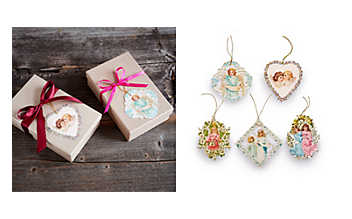 5er-Set Geschenkanhänger Engel Geschenkanhänger Engel