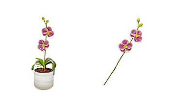 Deko-Orchidee aus Keramik Deko-Orchidee aus Keramik