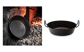 Servierpfanne mit hohem Rand Servierpfanne mit hohem Rand
