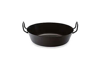 Servierpfanne mit hohem Rand Servierpfanne mit hohem Rand