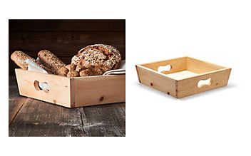 Brotkorb aus Zirbe Brotkorb aus Zirbe