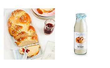 Dinkelstriezel-Backmischung in der Flasche Backmischung Dinkelstriezel