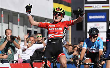 Tirolerin Stigger holt Gold bei Rad-WM in Innsbruck - (c) Foto: GEPA Pictures Tirolerin Stigger holt Gold bei Rad-WM in Innsbruck