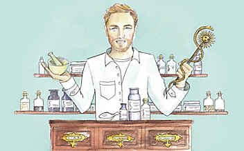 Alexander Ehrmann ganz persönlich - (c) Illustration: Katharina Ralser Alexander Ehrmann ganz persönlich