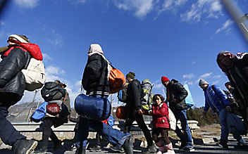 Über 100.000 Migranten über Mittelmeer - (c) Foto: Erwin Scheriau / APA / picturedesk.com Über 100.000 Migranten über Mittelmeer