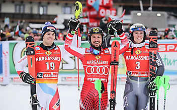 Nächster Rekord: Hirscher nach 63. Sieg Nummer eins im ÖSV - (c) GEPA pictures/ Andreas Pranter Nächster Rekord: Hirscher nach 63. Sieg Nummer eins im ÖSV