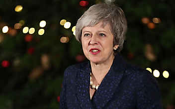 Theresa May übersteht Misstrauensabstimmung - (c) DANIEL LEAL-OLIVAS / AFP / picturedesk.com Theresa May übersteht Misstrauensabstimmung