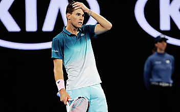 Thiem nach dem Ausscheiden: Thiem nach dem Ausscheiden: Müdigkeit plus Schmerzen