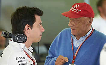 Wolff kündigt Formel-1-Comeback von Lauda an - (c) Foto: Sutton / EXPA / picturedesk.com Wolff kündigt Formel-1-Comeback von Lauda an