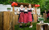 Das Servus Heumilch-Picknick auf der New Heritage in München Das Servus Heumilch-Picknick auf der New Heritage in München